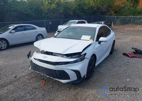 2025 Toyota Camry Se из США, поврежденный, VIN 4T1DAACK9SU540889